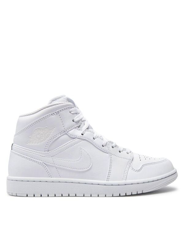 Nike Nike Čevlji Air Jordan 1 Mid 554724 136 Bela