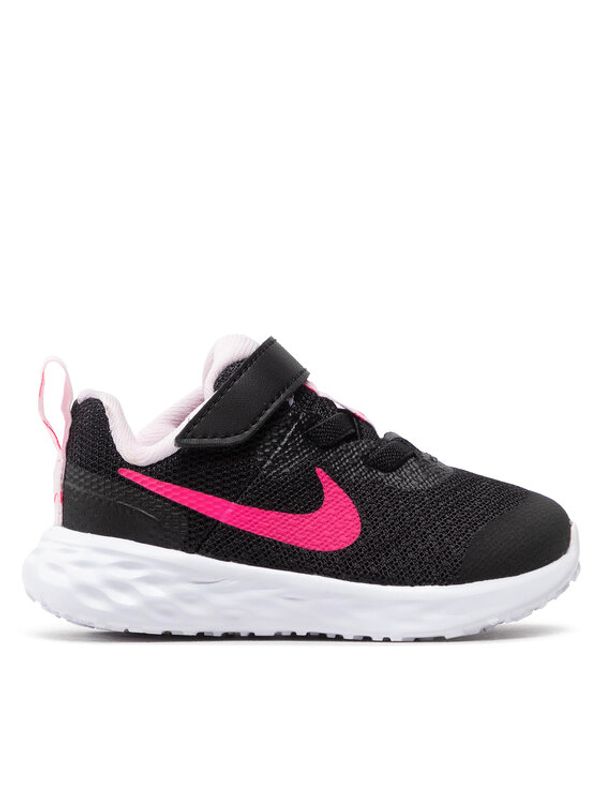 Nike Nike Tekaški čevlji Revolution 6 Nn (TDV) DD1094-007 Črna