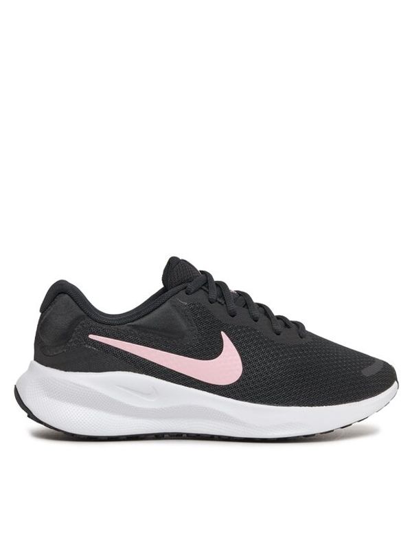 Nike Nike Tekaški čevlji Revolution 7 FB2208 004 Črna