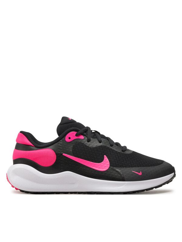 Nike Nike Tekaški čevlji Revolution 7 (GS) FB7689 002 Črna