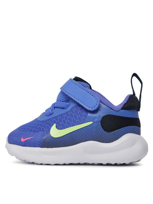 Nike Nike Tekaški čevlji Revolution 7 (TDV) FB7691 500 Modra