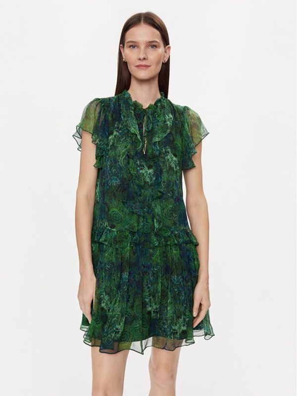 Nissa Nissa Vsakodnevna obleka RC14957 Zelena Regular Fit