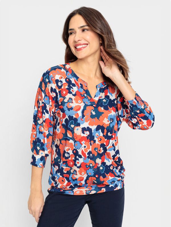 Olsen Olsen Bluza 11104775 Pisana Regular Fit