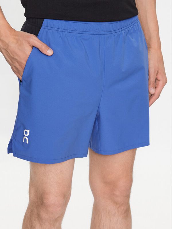 On On Športne kratke hlače Essential Shorts M 1MD10120959 Modra Regular Fit