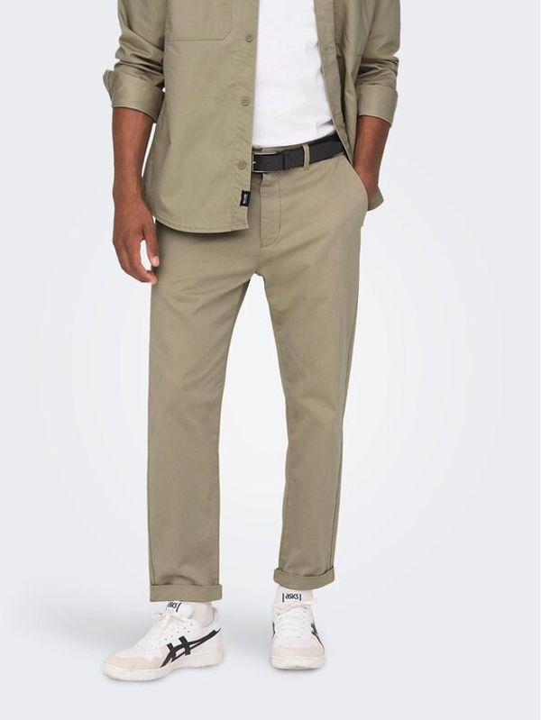 Only & Sons Only & Sons Chino hlače 22020400 Bež Regular Fit