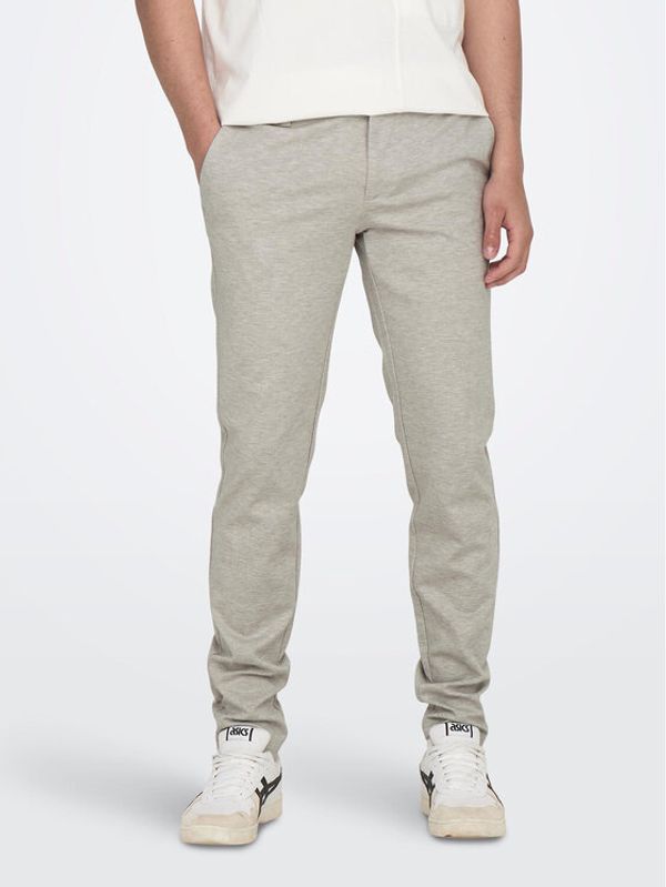 Only & Sons Only & Sons Chino hlače Mark 22026326 Siva Slim Fit