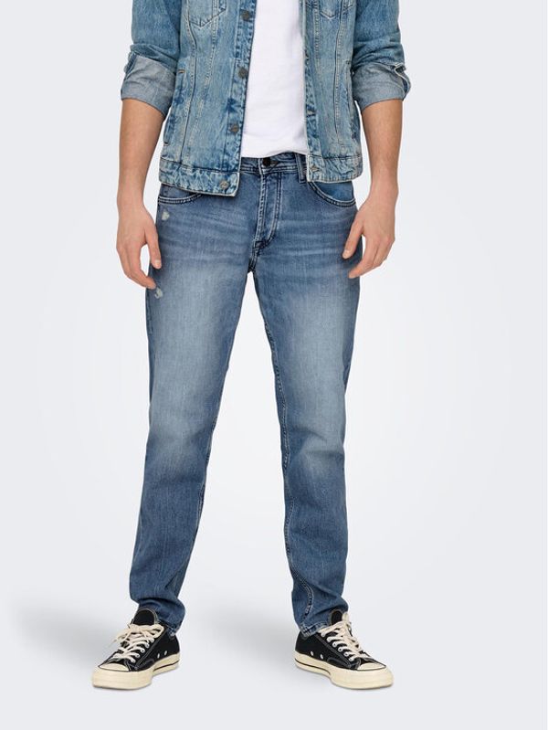 Only & Sons Only & Sons Jeans hlače Avi 22023024 Modra Regular Fit