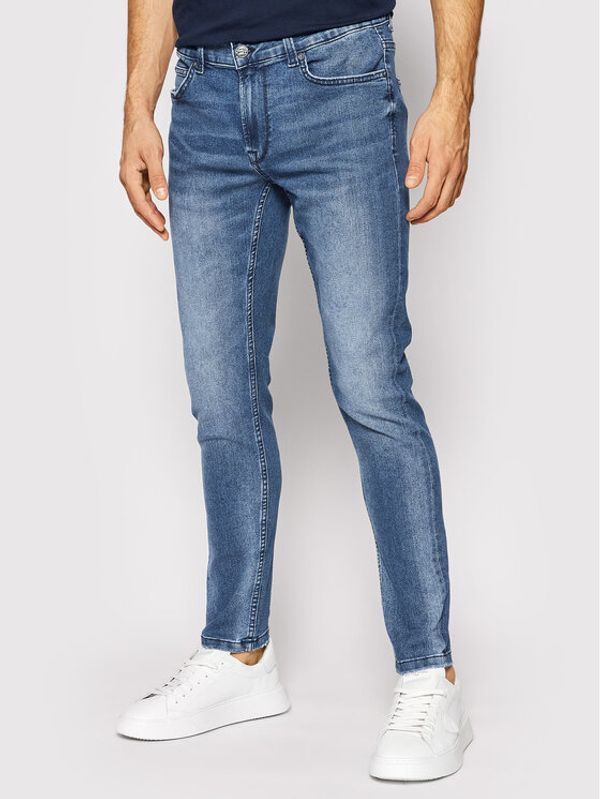 Only & Sons Only & Sons Jeans hlače Warp 22020747 Modra Skinny Fit