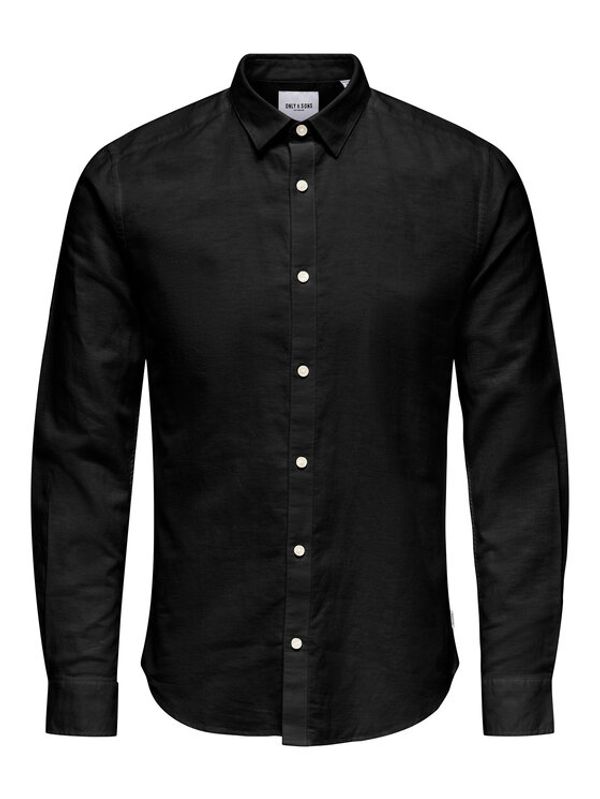 Only & Sons Only & Sons Srajca 22012321 Črna Slim Fit