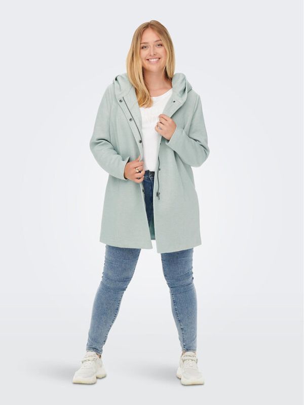 ONLY Carmakoma ONLY Carmakoma Prehodni plašč Sedona 15191768 Zelena Regular Fit