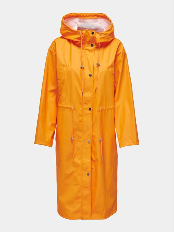 ONLY ONLY Dežna jakna Rene 15279644 Oranžna Regular Fit