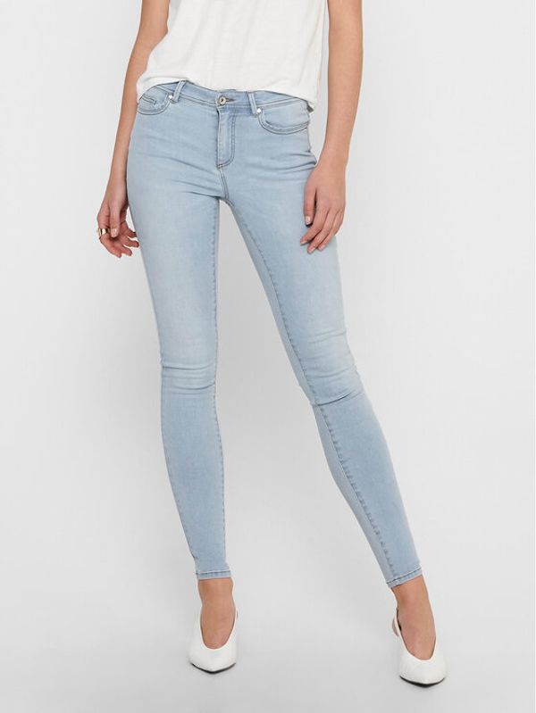 ONLY ONLY Jeans hlače 15223166 Modra Skinny Fit