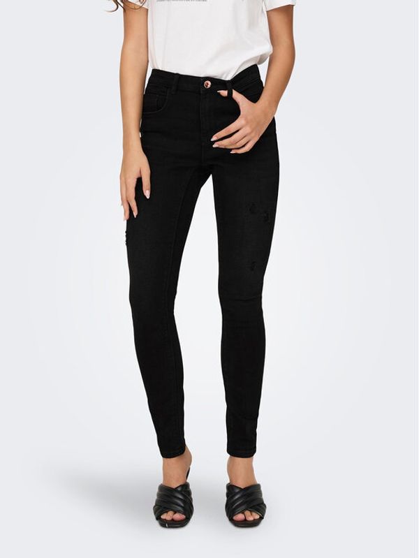 ONLY ONLY Jeans hlače 15259128 Črna Skinny Fit