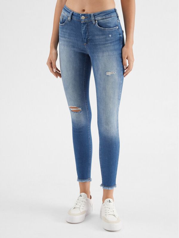 ONLY ONLY Jeans hlače 15282335 Modra Skinny Fit