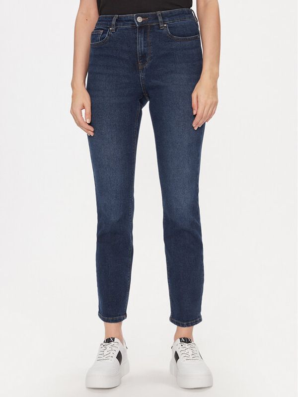 ONLY ONLY Jeans hlače 15309889 Mornarsko modra Slim Fit