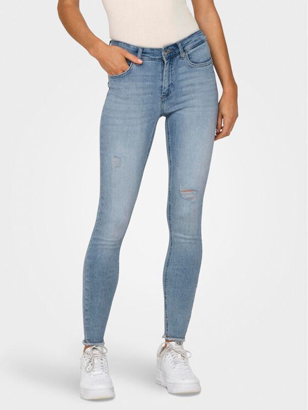 ONLY ONLY Jeans hlače Blush 15282346 Modra Skinny Fit