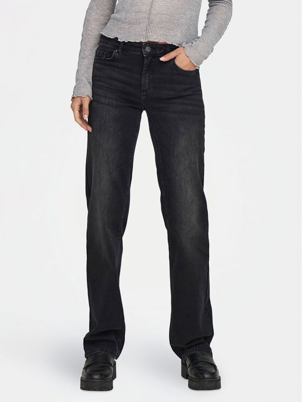 ONLY ONLY Jeans hlače Blush 15330779 Črna Straight Fit