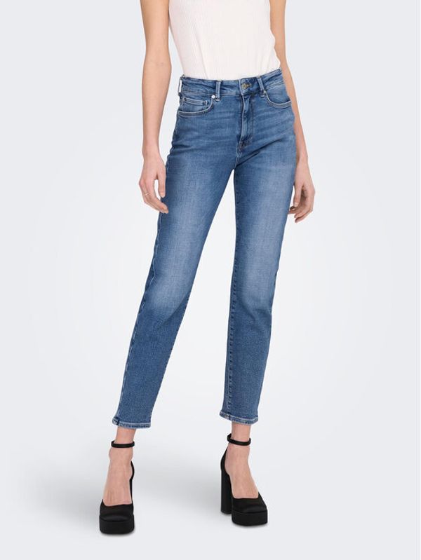 ONLY ONLY Jeans hlače Emily 15283925 Modra Skinny Fit