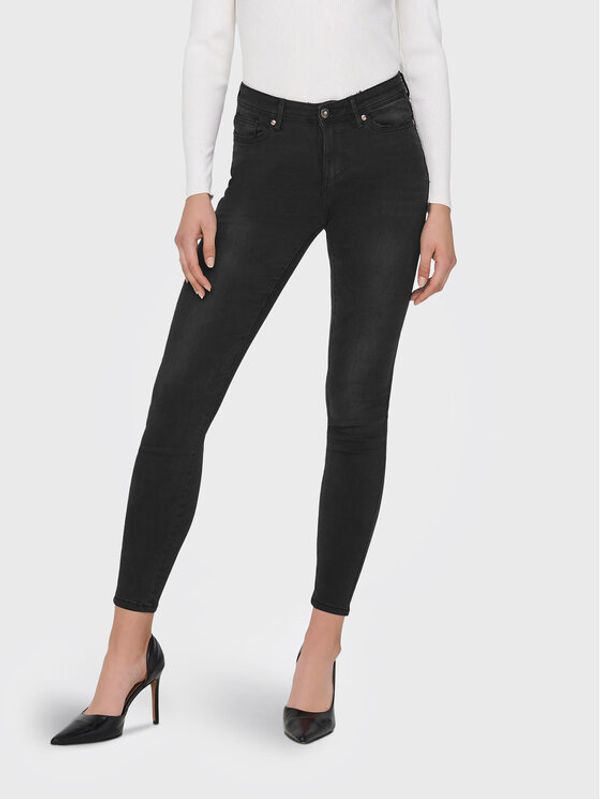 ONLY ONLY Jeans hlače Wauw 15230459 Črna Skinny Fit