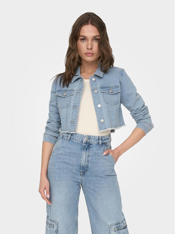 ONLY ONLY Jeans jakna Wonder 15256098 Modra Regular Fit