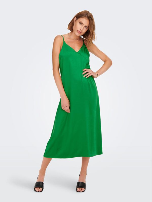 ONLY ONLY Vsakodnevna obleka Cosmo 15278205 Zelena Regular Fit