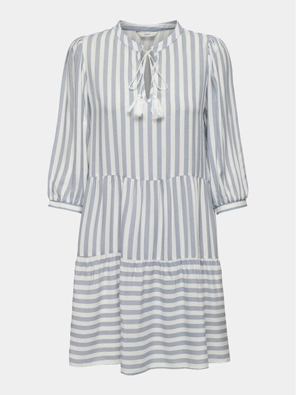 ONLY ONLY Poletna obleka Kaya 15220521 Modra Regular Fit