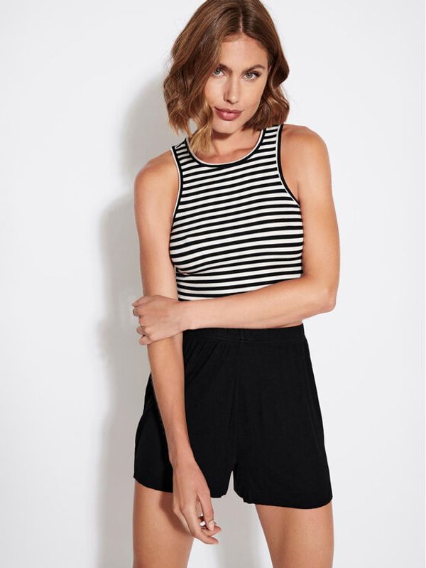 ONLY ONLY Top 15289846 Črna Cropped Fit