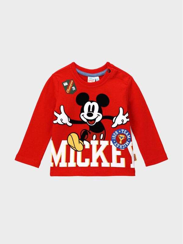 Original Marines Original Marines Bluza MICKEY MOUSE DCAV0617NM Rdeča Regular Fit