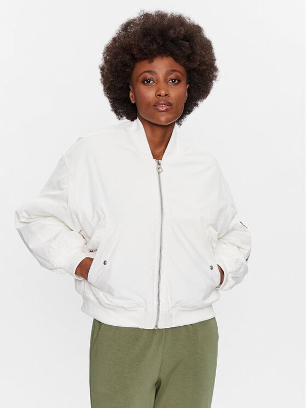 Outhorn Outhorn Bomber jakna TJACF028 Écru Regular Fit