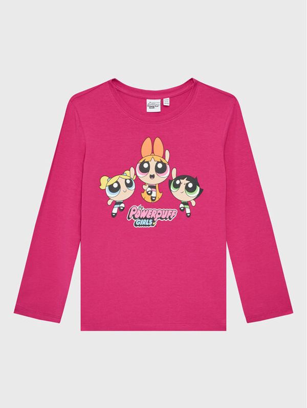 OVS OVS Bluza THE POWERPUFF GIRLS 1634768 Roza Regular Fit