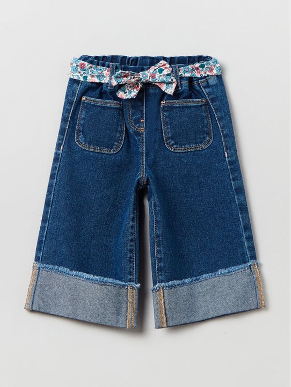 OVS OVS Jeans hlače 1831347 Modra Wide Leg