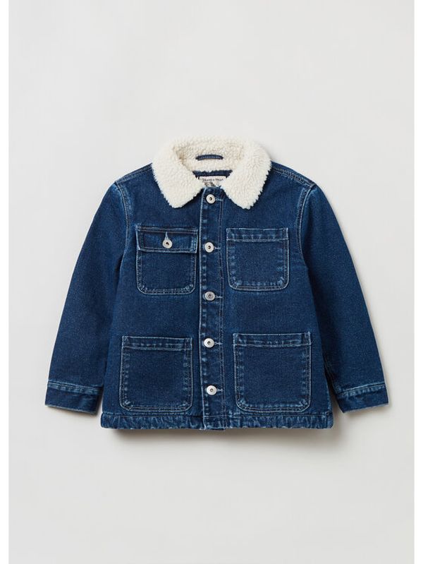 OVS OVS Jeans jakna 1592734 Mornarsko modra Regular Fit