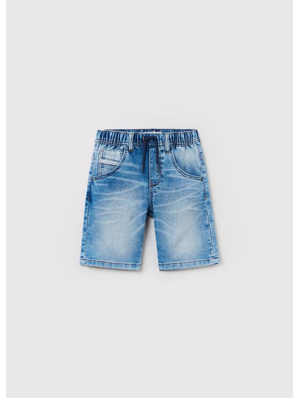 OVS OVS Jeans kratke hlače 1442679 Modra Regular Fit