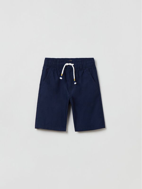 OVS OVS Kratke hlače iz tkanine 1757992 Modra Regular Fit