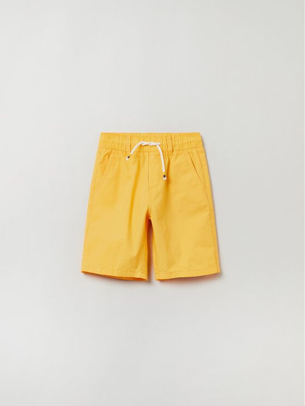 OVS OVS Kratke hlače iz tkanine 1758006 Rumena Regular Fit