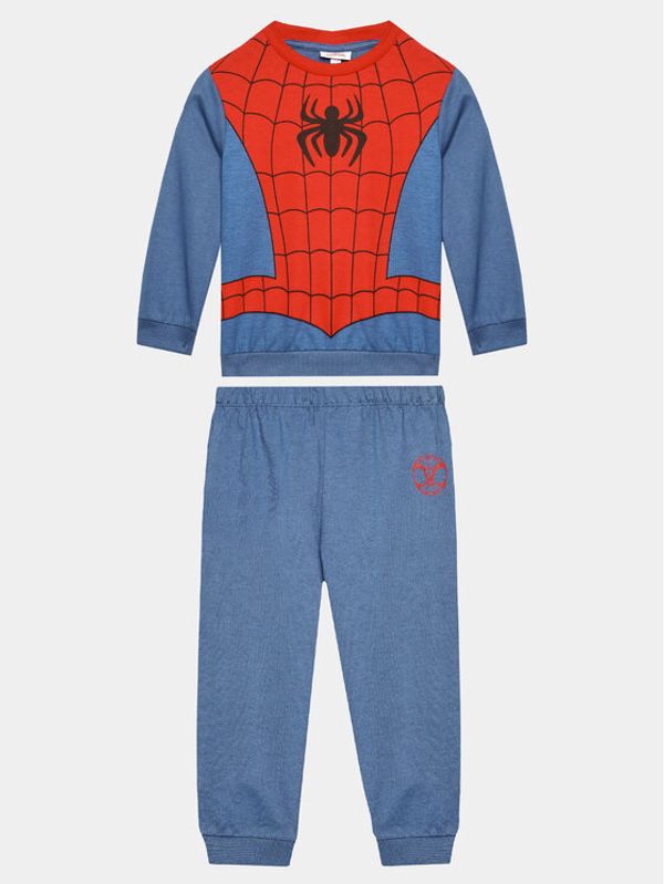 OVS OVS Pižama SPIDER-MAN 1816693 Modra Regular Fit