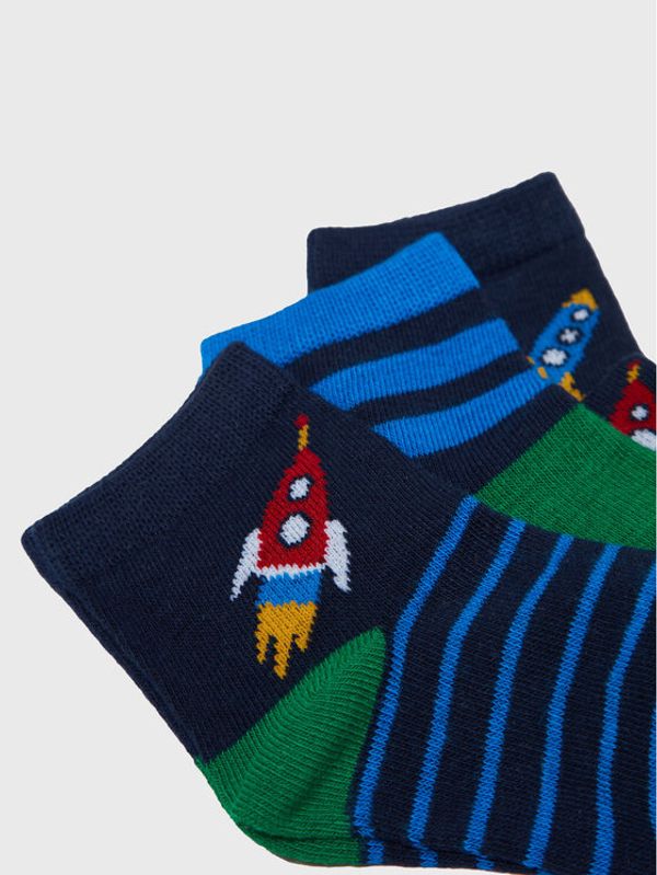 OVS OVS Set 3 parov otroških visokih nogavic 1599787 Pisana