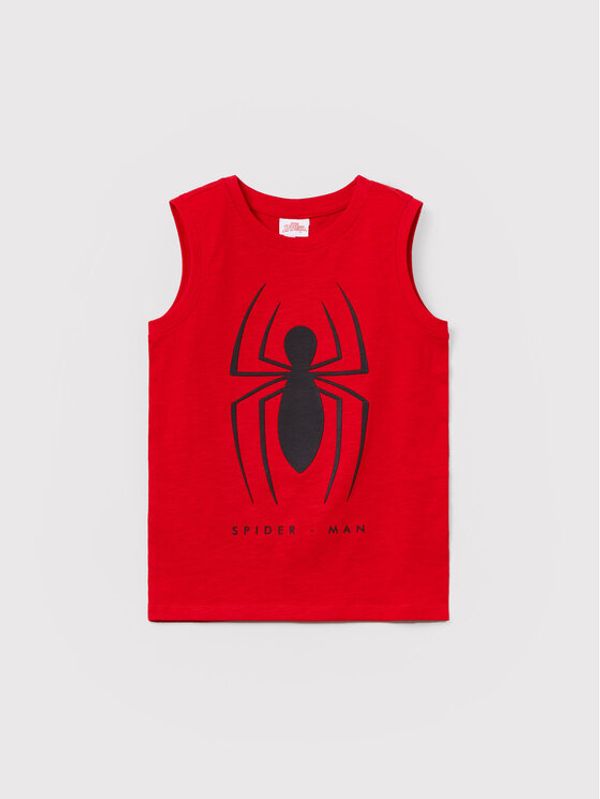 OVS OVS Top SPIDER-MAN 1499384 Rdeča Regular Fit