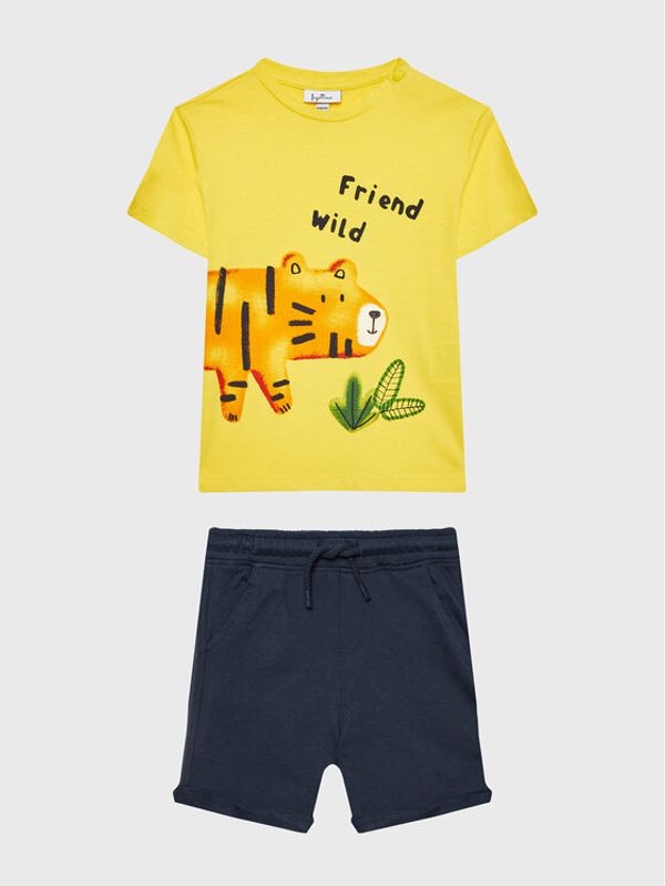 OVS OVS Trenirka 1759104 Rumena Regular Fit