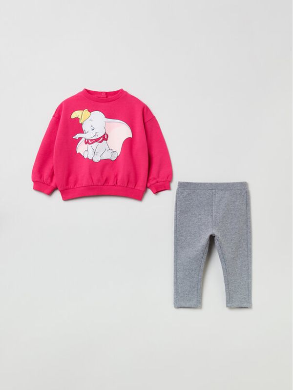 OVS OVS Trenirka DISNEY 1625575 Roza Regular Fit