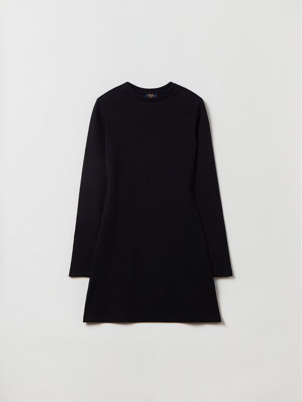 OVS OVS Vsakodnevna obleka 1907330 Črna Regular Fit