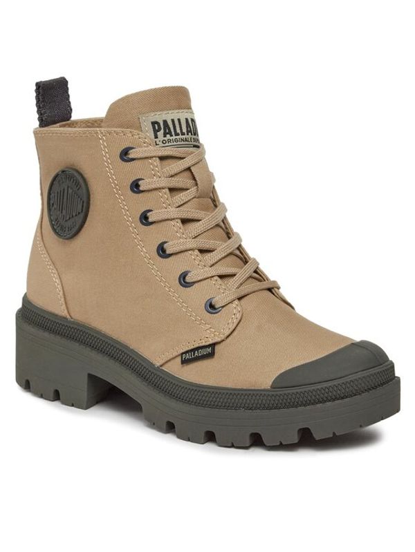 Palladium Palladium Pohodni čevlji Pallabase Twill 96907-211-M Bež