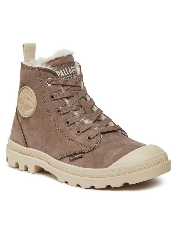 Palladium Palladium Pohodni čevlji Pampa Hi Zip Wl 95982-212-M Rjava