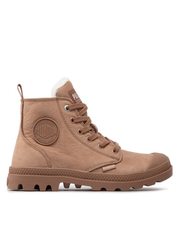 Palladium Palladium Pohodni čevlji Pampa Hi Zip Wl 95982-254-M Rjava