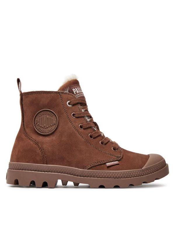 Palladium Palladium Pohodni čevlji PAMPA HI ZIP WL 95982-292-M Rjava