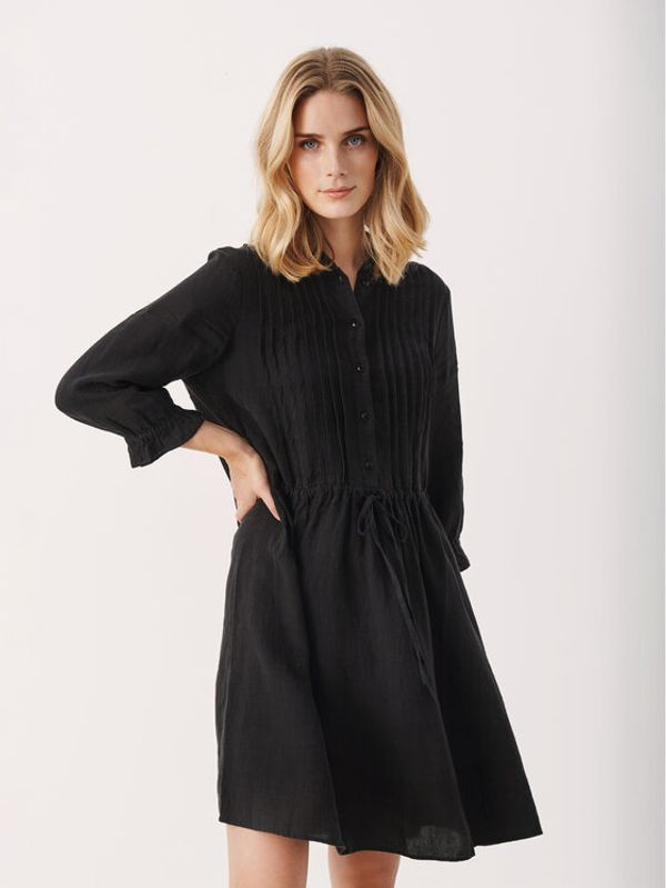 Part Two Part Two Vsakodnevna obleka Sallie 30307751 Črna Regular Fit