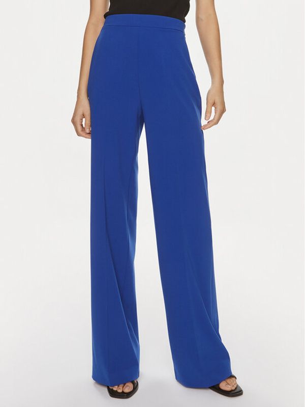 Patrizia Pepe Patrizia Pepe Hlače iz tkanine 2P1603/A049-CA01 Modra Regular Fit