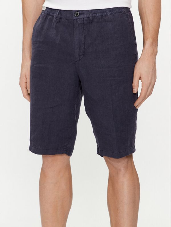 Paul&Shark Paul&Shark Kratke hlače iz tkanine 24414038 Mornarsko modra Regular Fit