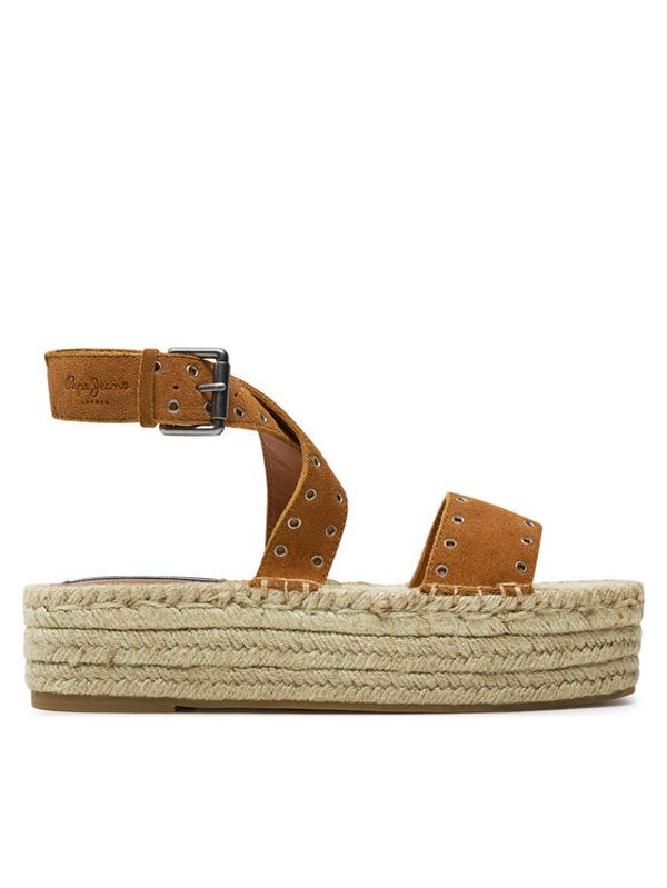 Pepe Jeans Pepe Jeans Espadrile Tracy Antique PLS90657 Rjava