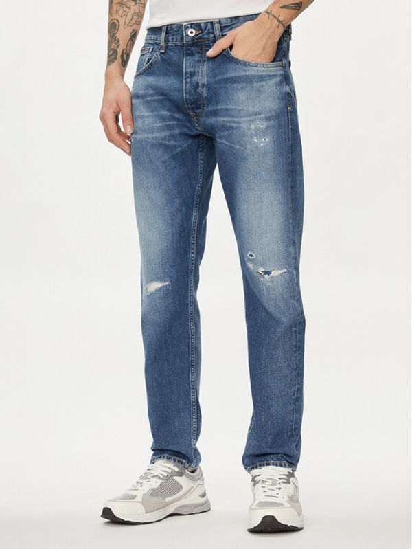 Pepe Jeans Pepe Jeans Jeans hlače PM207392 Modra Tapered Fit